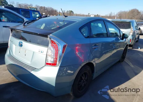 2012 Toyota Prius Three from USA, damaged, VIN JTDKN3DU6C5389212